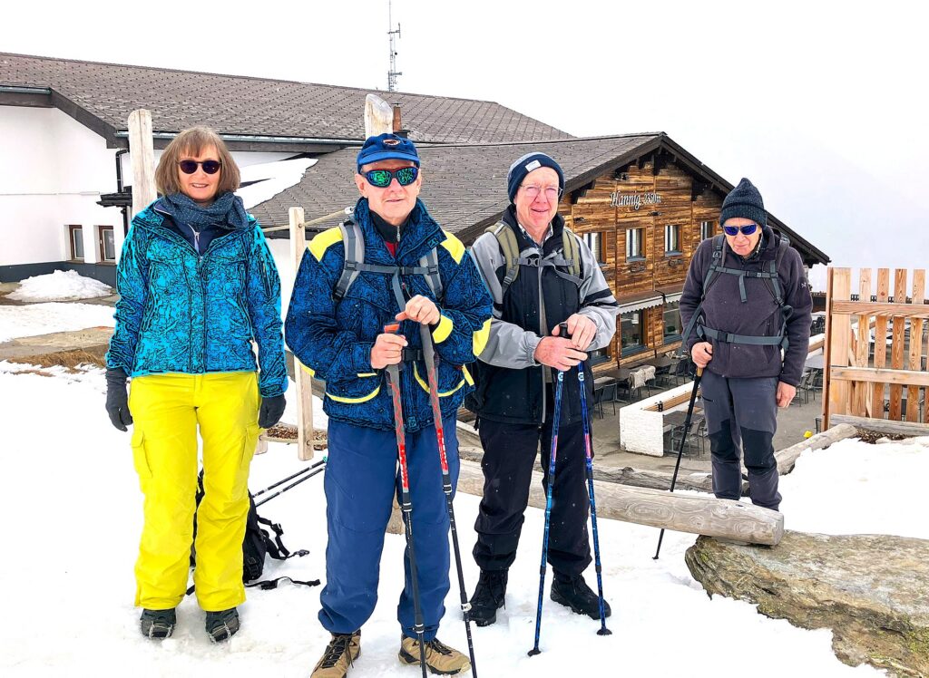 beim Bergrestaurant Hannig auf 2'350 m - 10.03.2026