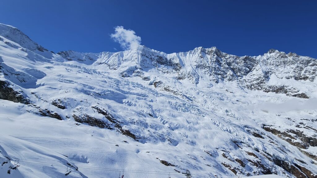 Skiregion Saas-Fee: Mittelallalin auf 3'500 Höhenmetern - 13.03.2026