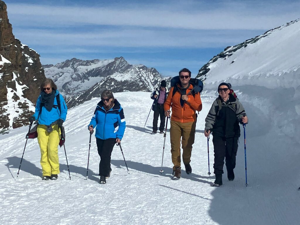 Aufstieg zur Britanniahütte auf 3'030 Höhenmetern - 13.03.2026